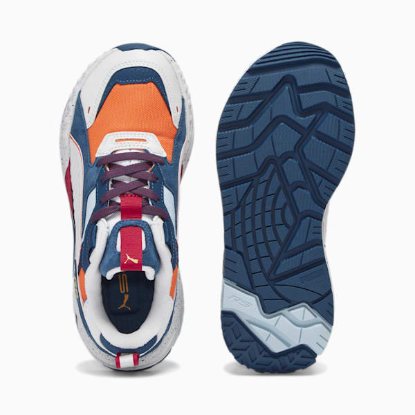 Tenis RS-TRCK Arctic Patrol Big Kids', Sailing Blue-Feather Gray-Rickie Orange, extralarge