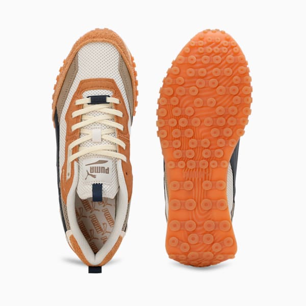 Blktop Rider Preppy Sneakers, Alpine Snow-Caramel Latte, extralarge-IND