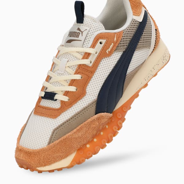 Blktop Rider Preppy Sneakers, Alpine Snow-Caramel Latte, extralarge-IND