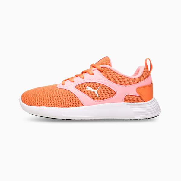 Pallas Women's Sneakers, Bright Melon-Koral Ice-PUMA White, extralarge-IND