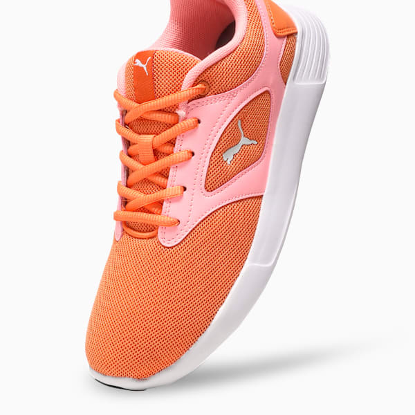 Pallas Women's Sneakers, Bright Melon-Koral Ice-PUMA White, extralarge-IND