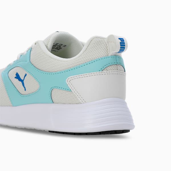 Pallas Women's Sneakers, Warm White-Cay-Racing Blue, extralarge-IND