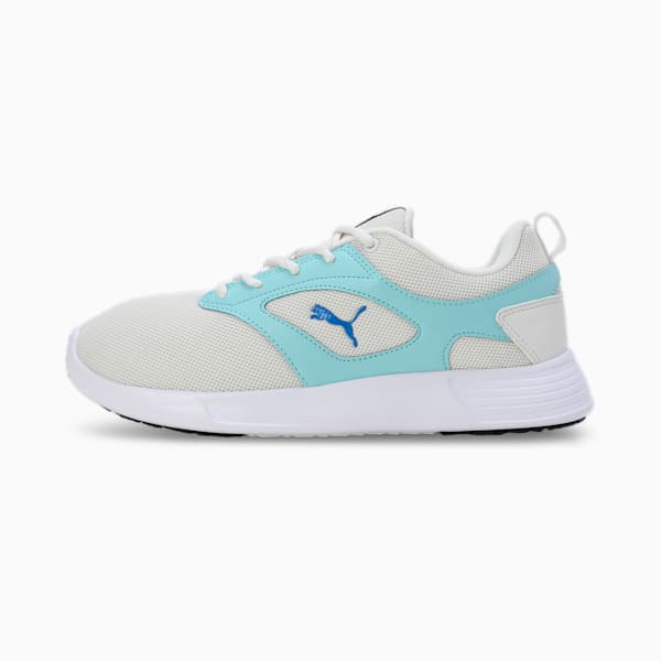 Pallas Women's Sneakers, Warm White-Cay-Racing Blue, extralarge-IND