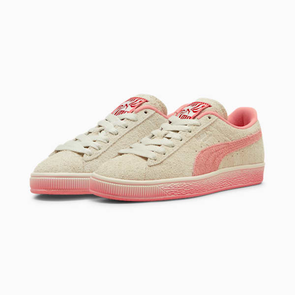 Suede California Dreamin' Women's Sneakers, Sugared Almond-Passionfruit, extralarge