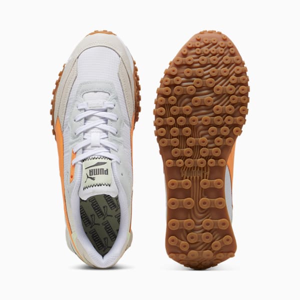 Blktop Rider Multicolor Sneakers, PUMA White-Clementine, extralarge