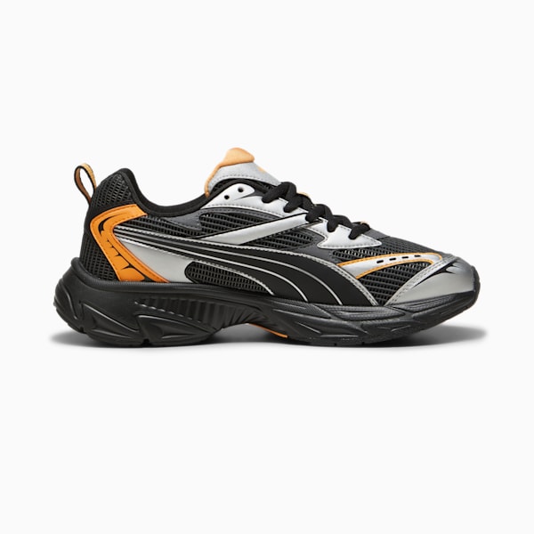 PUMA Morphic Athletic Sneakers, PUMA Black-Clementine, extralarge