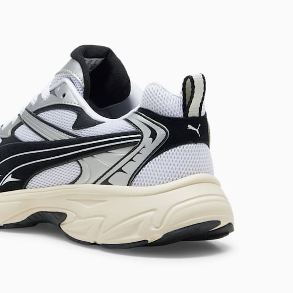 PUMA Morphic Retro Sneakers, PUMA White-PUMA Black, extralarge