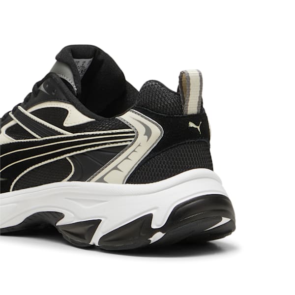 ユニセックス プーマ モーフィック レトロ スニーカー, PUMA Black-Alpine Snow, extralarge-JPN