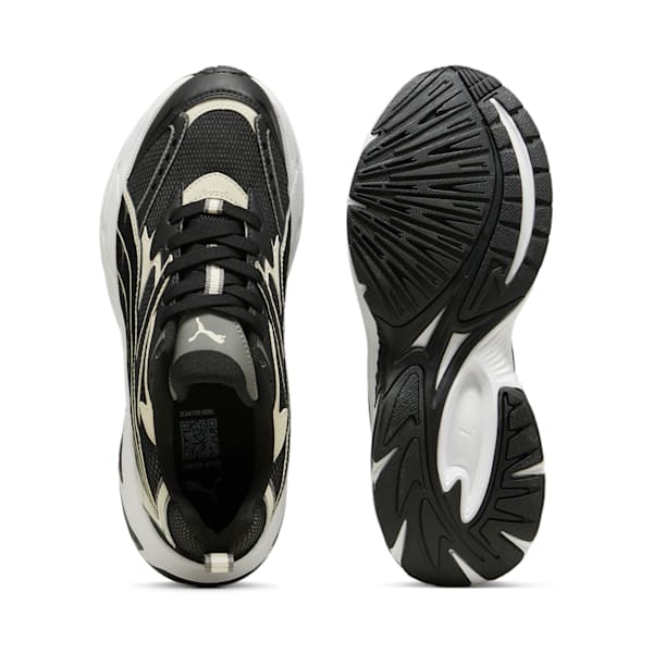 ユニセックス プーマ モーフィック レトロ スニーカー, PUMA Black-Alpine Snow, extralarge-JPN