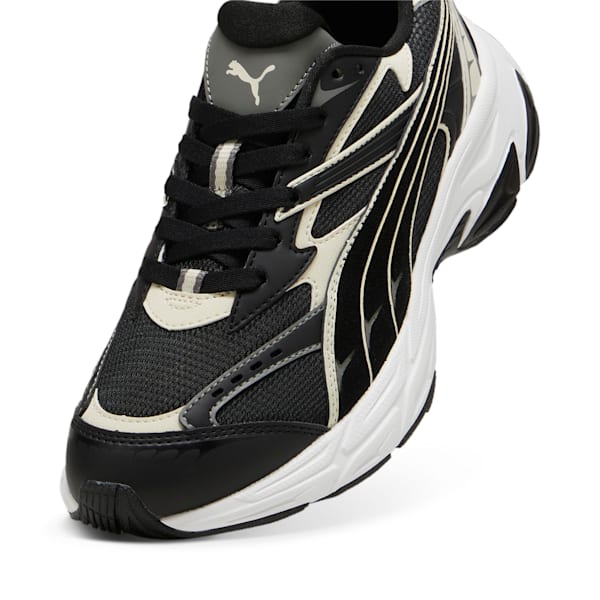 ユニセックス プーマ モーフィック レトロ スニーカー, PUMA Black-Alpine Snow, extralarge-JPN