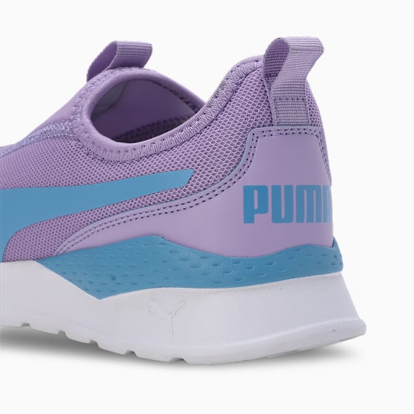 Anzarun Krick Slip-On Youth Shoes, Vivid Violet-Day Dream-PUMA White, extralarge-IND
