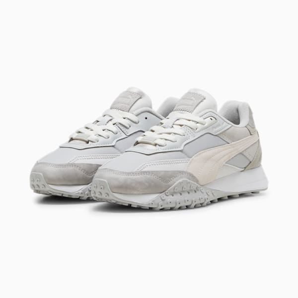 Tenis Blktop Rider 'Retreat Yourself' para mujer, Cool Light Gray-Vapor Gray, extralarge