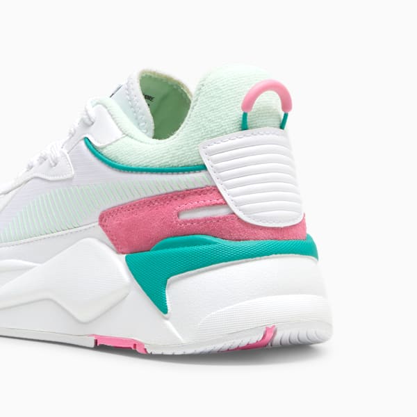 Tenis RS-X Retro Resort para mujer, PUMA White-Fresh Mint, extralarge