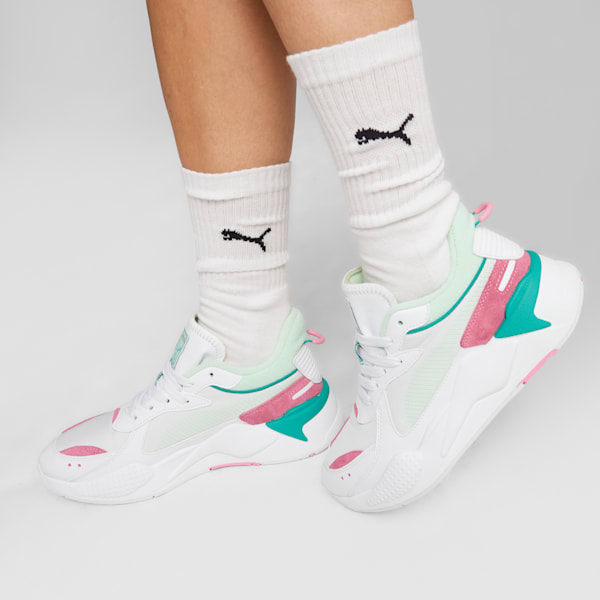 Tenis RS-X Retro Resort para mujer, PUMA White-Fresh Mint, extralarge