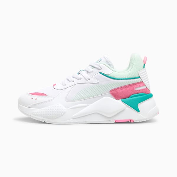 RS-X Retro Resort Women's Sneakers, PUMA White-Fresh Mint, extralarge