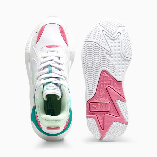 Tenis RS-X Retro Resort para mujer, PUMA White-Fresh Mint, extralarge