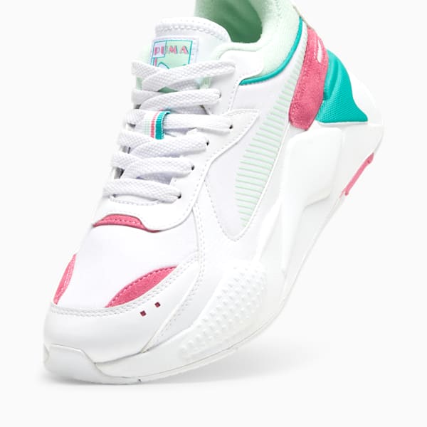 Tenis RS-X Retro Resort para mujer, PUMA White-Fresh Mint, extralarge