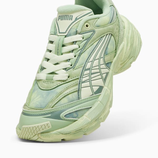 Velophasis 'Retreat Yourself' Women's Sneakers, Pure Green-Green Illusion, extralarge