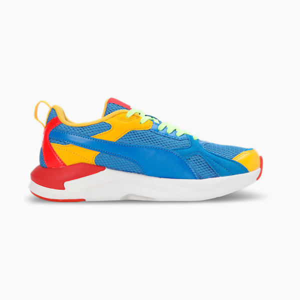 PUMA X-Ray Grilion Youth Sneakers, Victoria Blue-Yellow Sizzle-For All Time Red, extralarge-IND