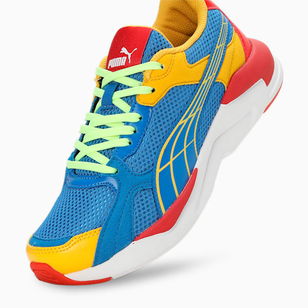 PUMA X-Ray Grilion Youth Sneakers, Victoria Blue-Yellow Sizzle-For All Time Red, extralarge-IND