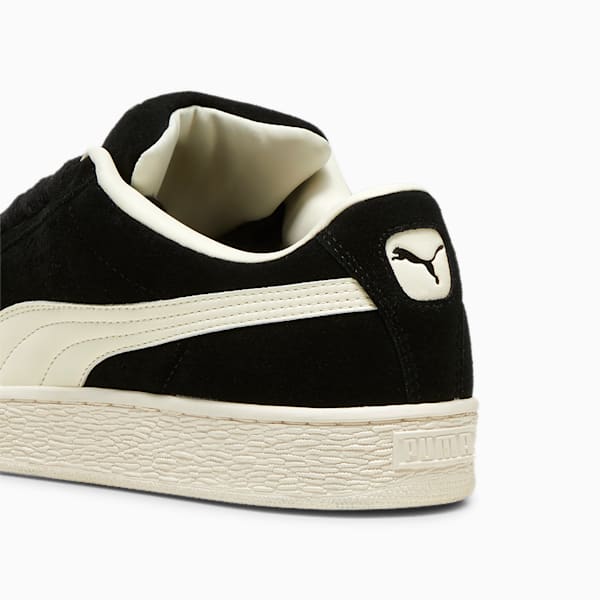 PUMA x PLEASURES Suede XL Unisex Sneakers, PUMA Black-Frosted Ivory, extralarge-AUS