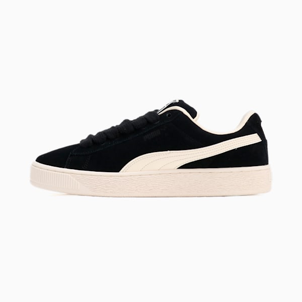 ユニセックス PUMA x PLEASURES スウェード XL スニーカー, PUMA Black-Frosted Ivory, extralarge-JPN