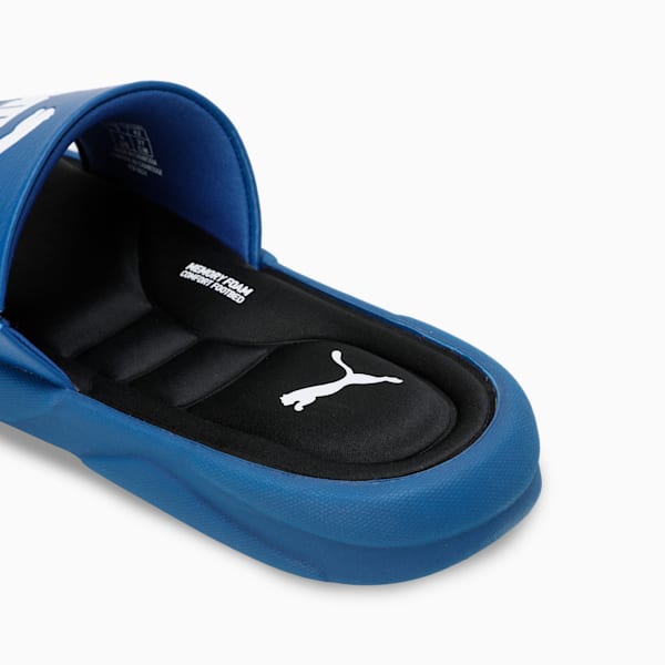 Royalcat Memory Foam Slides, Clyde Royal-PUMA White, extralarge-IND