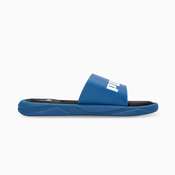 Royalcat Memory Foam Slides, Clyde Royal-PUMA White, extralarge-IND