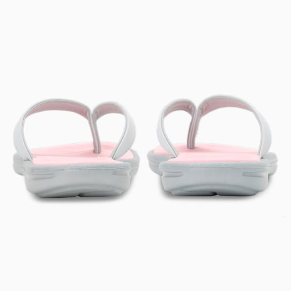 Daisy V2 Women's Flip-Flops, Pearl Pink-Platinum Gray, extralarge-IND