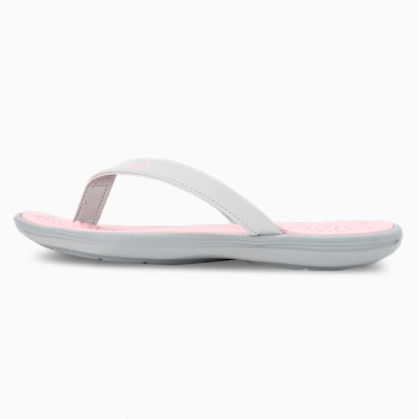 Daisy V2 Women's Flip-Flops, Pearl Pink-Platinum Gray, extralarge-IND