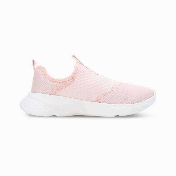 Melanite Slip-On Women's Shoes, Frosty Pink-PUMA White, extralarge-IND