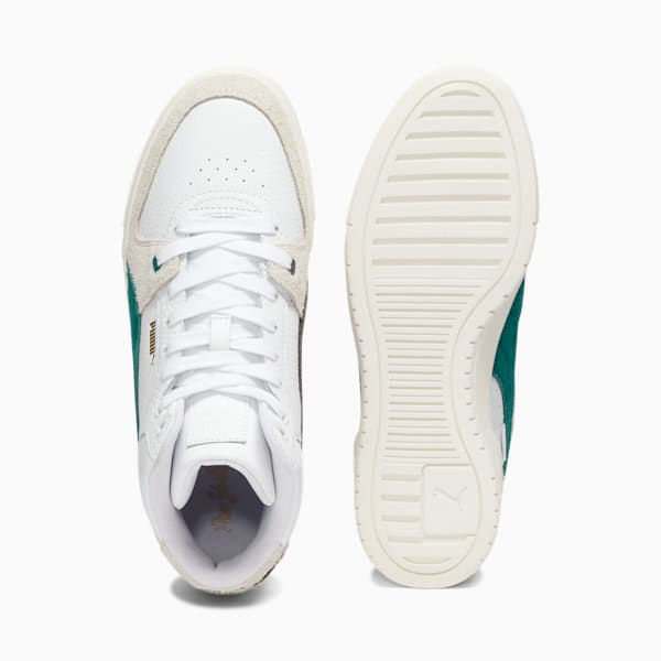 CA Pro NYC Men's Sneakers, PUMA White-Malachite-Dark Coal, extralarge