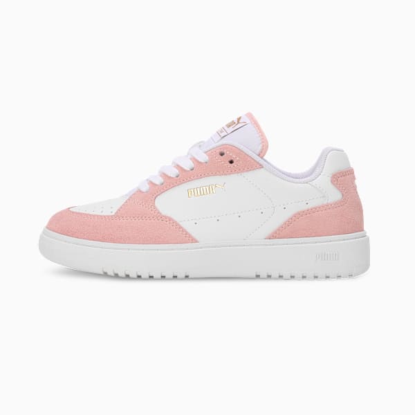 Doublecourt Soft VTG Women's Sneakers, PUMA White-Island Pink, extralarge-IND