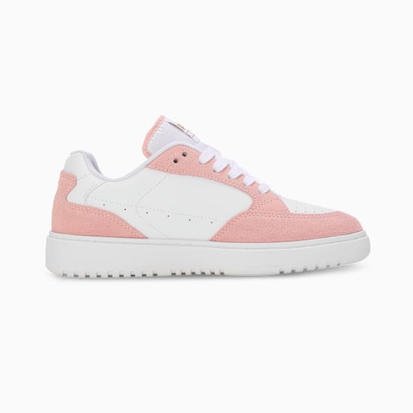Doublecourt Soft VTG Women's Sneakers, PUMA White-Island Pink, extralarge-IND