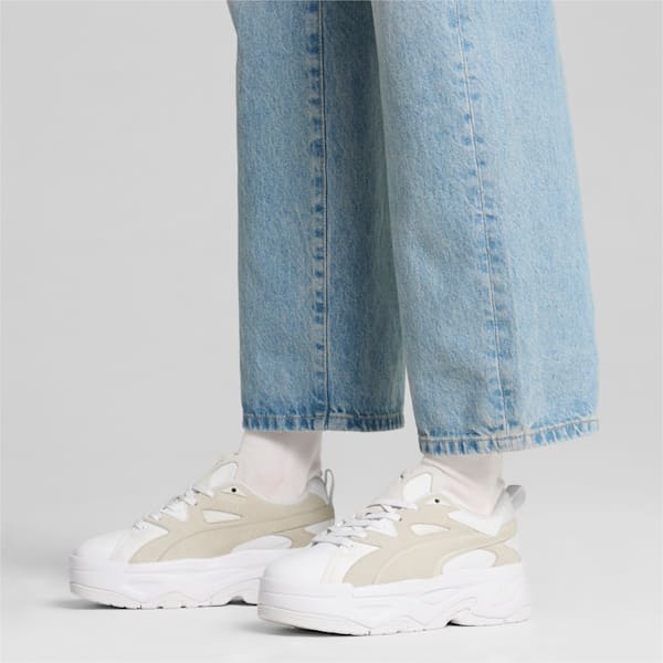 ウィメンズ ブラスター ミックス スニーカー, PUMA White, extralarge-JPN