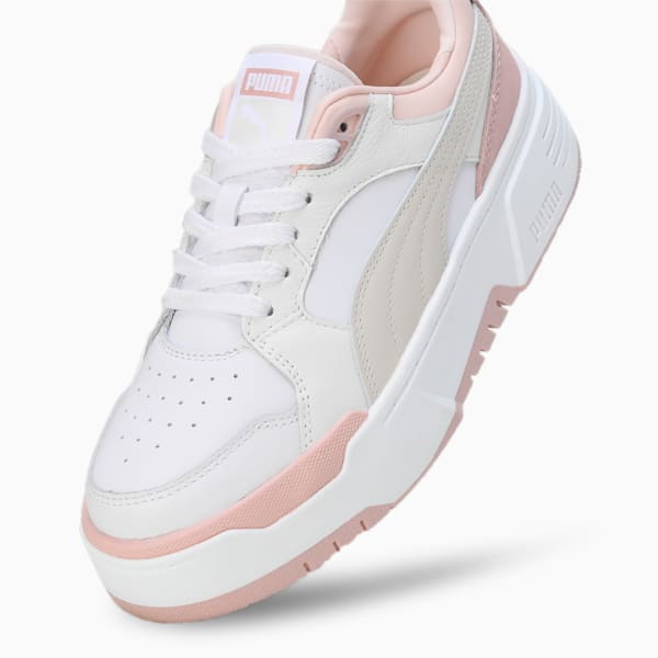 CA. Flyz PRM Women's Sneakers, PUMA White-Rose Quartz, extralarge-IND