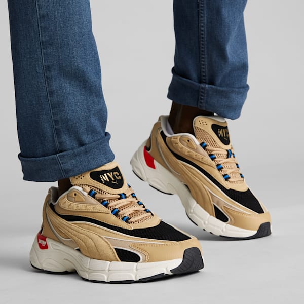 Teveris NITRO™ NYC Men's Sneakers, Sand Dune-PUMA Black-Racing Blue, extralarge