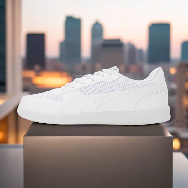 Punch Comfort Sneakers, Puma White-Puma White, extralarge-IND