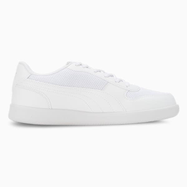 PUMA Punch Comfort Unisex Sneakers, Puma White-Puma White, extralarge-IND