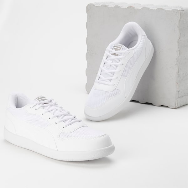 Punch Comfort Sneakers, Puma White-Puma White, extralarge-IND