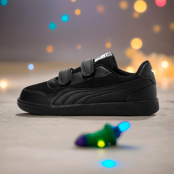 Punch Comfort Youth Sneakers, Puma Black-Puma Black, extralarge-IND