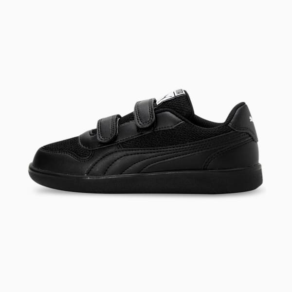 PUMA Punch Comfort Youth Sneakers, Puma Black-Puma Black, extralarge-IND