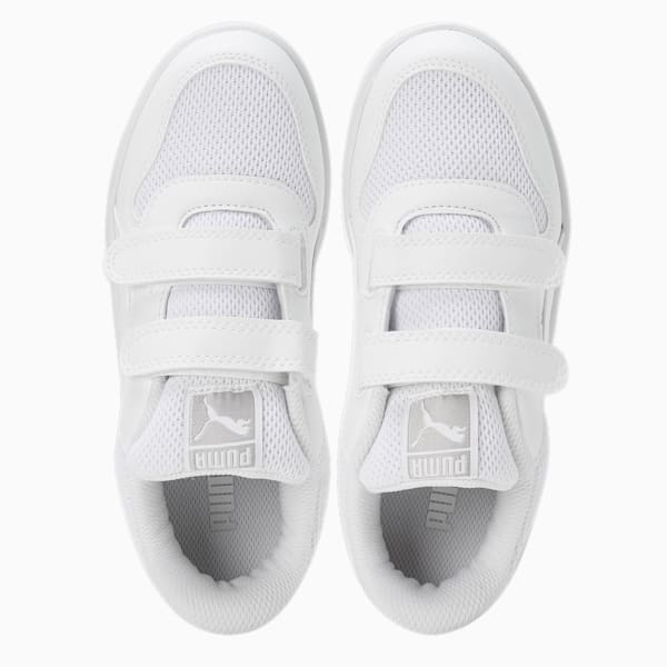 Punch Comfort Youth Sneakers, Puma White-Puma White, extralarge-IND
