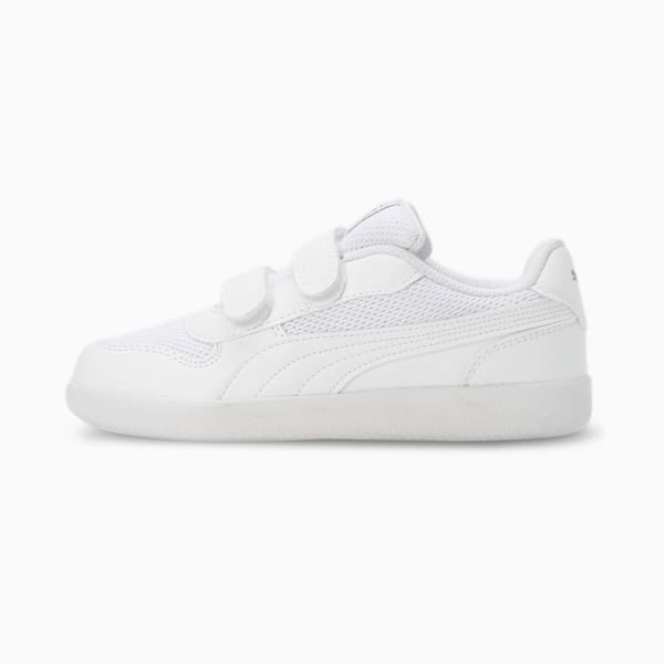 Punch Comfort Kid's Sneakers, Puma White-Puma White, extralarge-IND