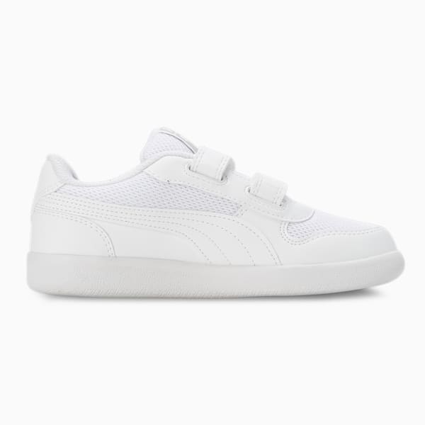 Punch Comfort Kid's Sneakers, Puma White-Puma White, extralarge-IND