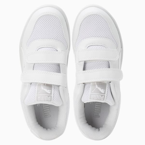Punch Comfort Kid's Sneakers, Puma White-Puma White, extralarge-IND