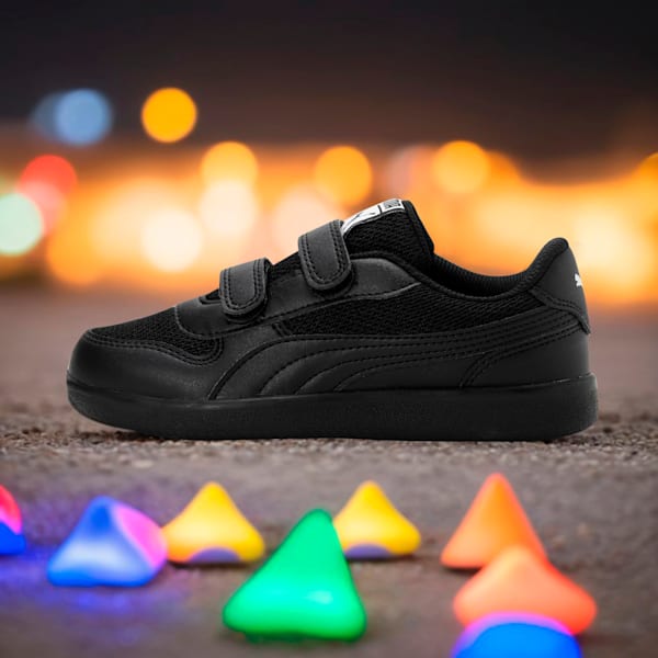 Punch Comfort Kid's Sneakers, PUMA Black-Puma Black, extralarge-IND