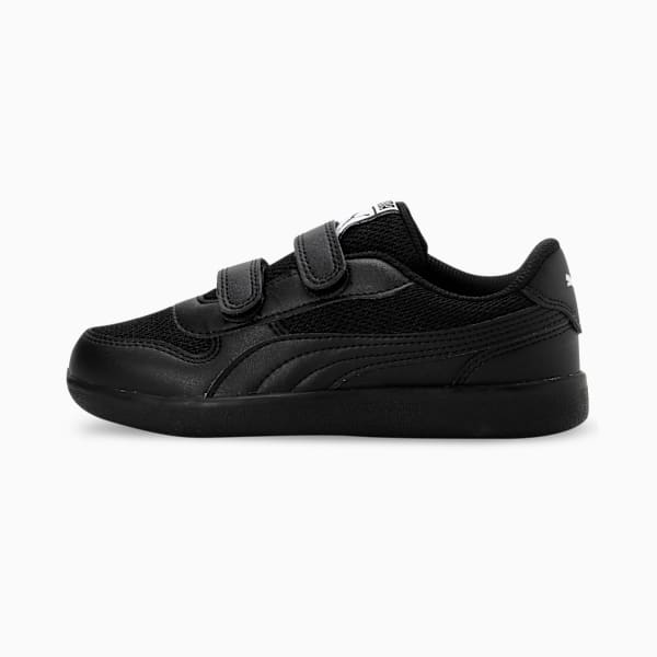 Punch Comfort Kid's School Shoes, PUMA Black-Puma Black, extralarge-IND