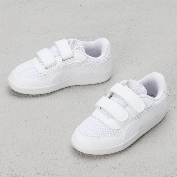 PUMA Punch Comfort Babies' Sneakers, Puma White-Puma White