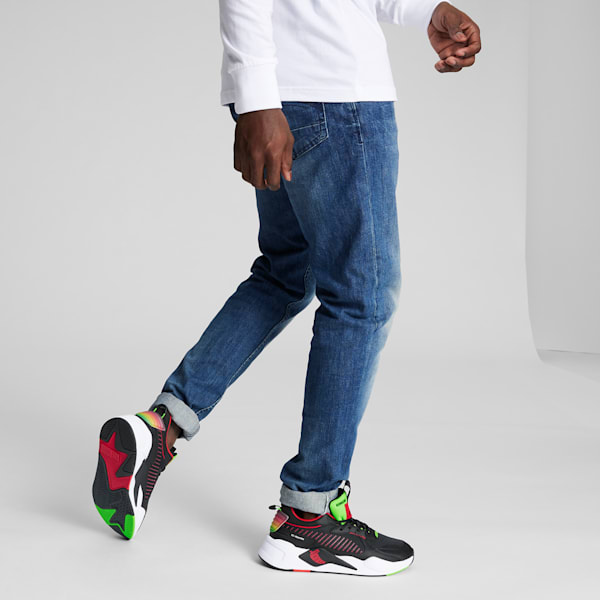 PUMA x NANDO'S RS-X XTRA HOT Men's Sneakers, PUMA Black-PUMA Red-Pitch Green, extralarge